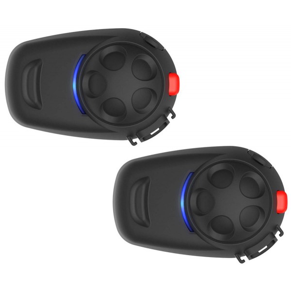 SENA SMH5 MOTORCYCLE BLUETOOTH AND INTERCOM: DUAL PACK