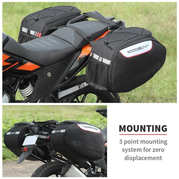 VIATERRA CONDOR 2UP 100% WATERPROOF SADDLEBAG - Image 7