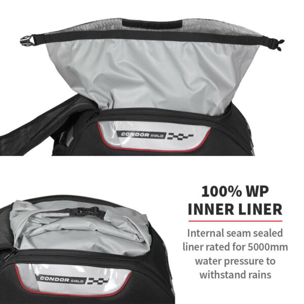 VIATERRA CONDOR 2UP 100% WATERPROOF SADDLEBAG - Image 3