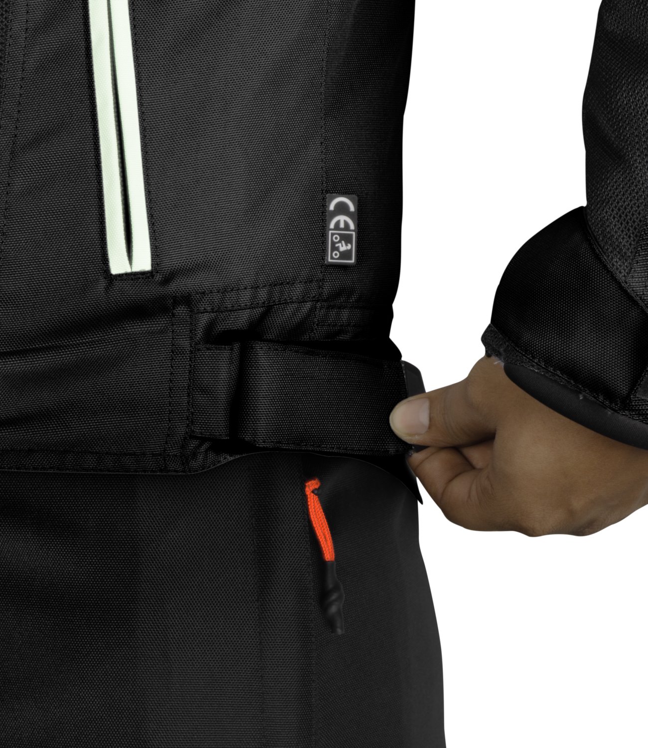 RYNOX AIR GT 3 JACKET Black White - Image 4
