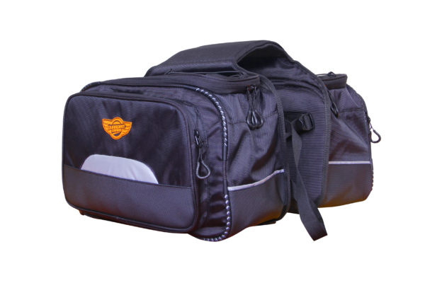 Mustang 50L Saddle Bag with Rain Cover