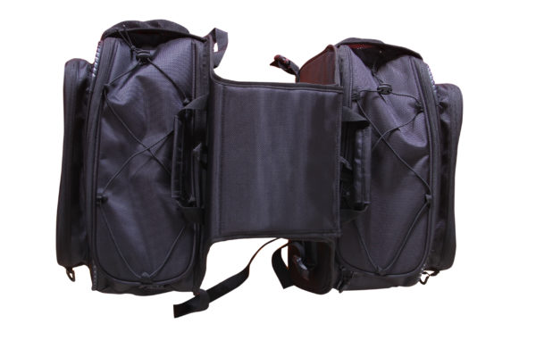 Mustang 50L Saddle Bag with Rain Cover - Image 3