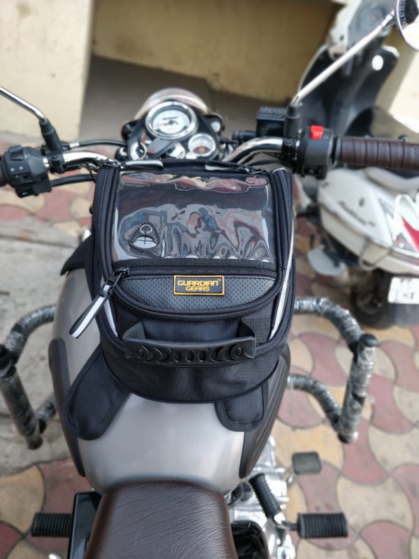 Jaws Mini Magnetic 18L Tank Bag with Rain Cover - Image 3