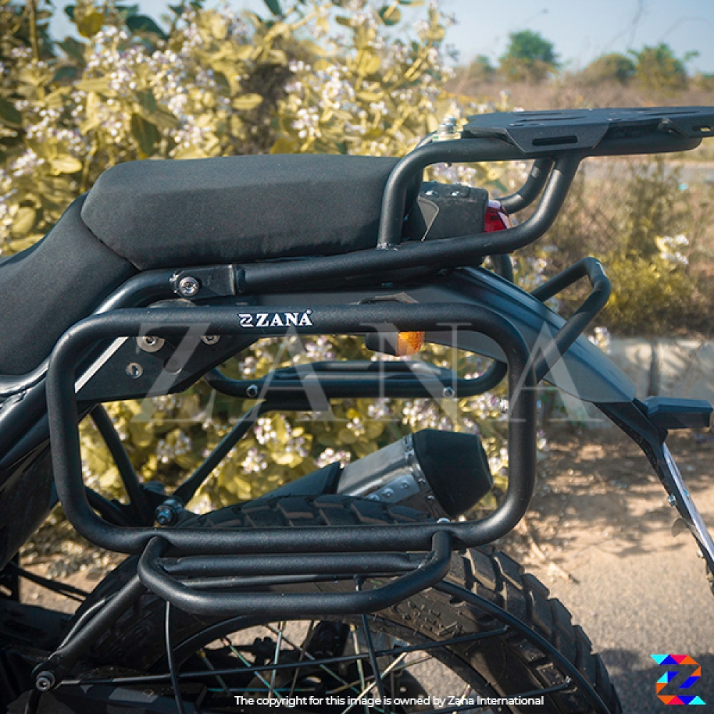 ZANA SADDLE STAY TEXTURE MATT BLACK HIMALAYAN (2016-onwards)