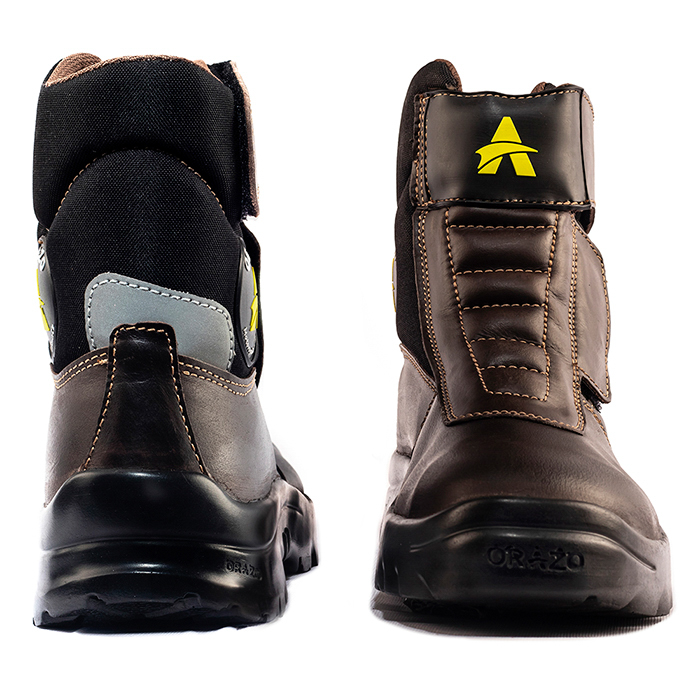 ORAZO PICUS BOOTS -VELCRO (VWR) COCOA - Image 2