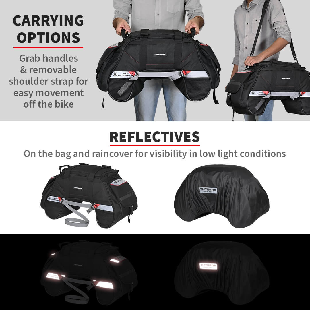 VIATERRA CLAW MINI(48L) – WATERPROOF TAIL BAG - Image 4