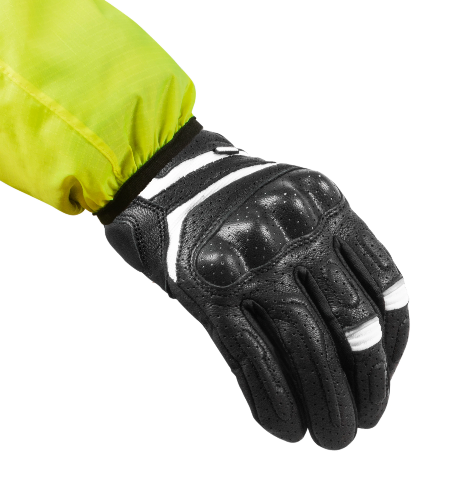 Rynox H2GO Pro 2 Rain Jacket Hi Viz Green - Image 3