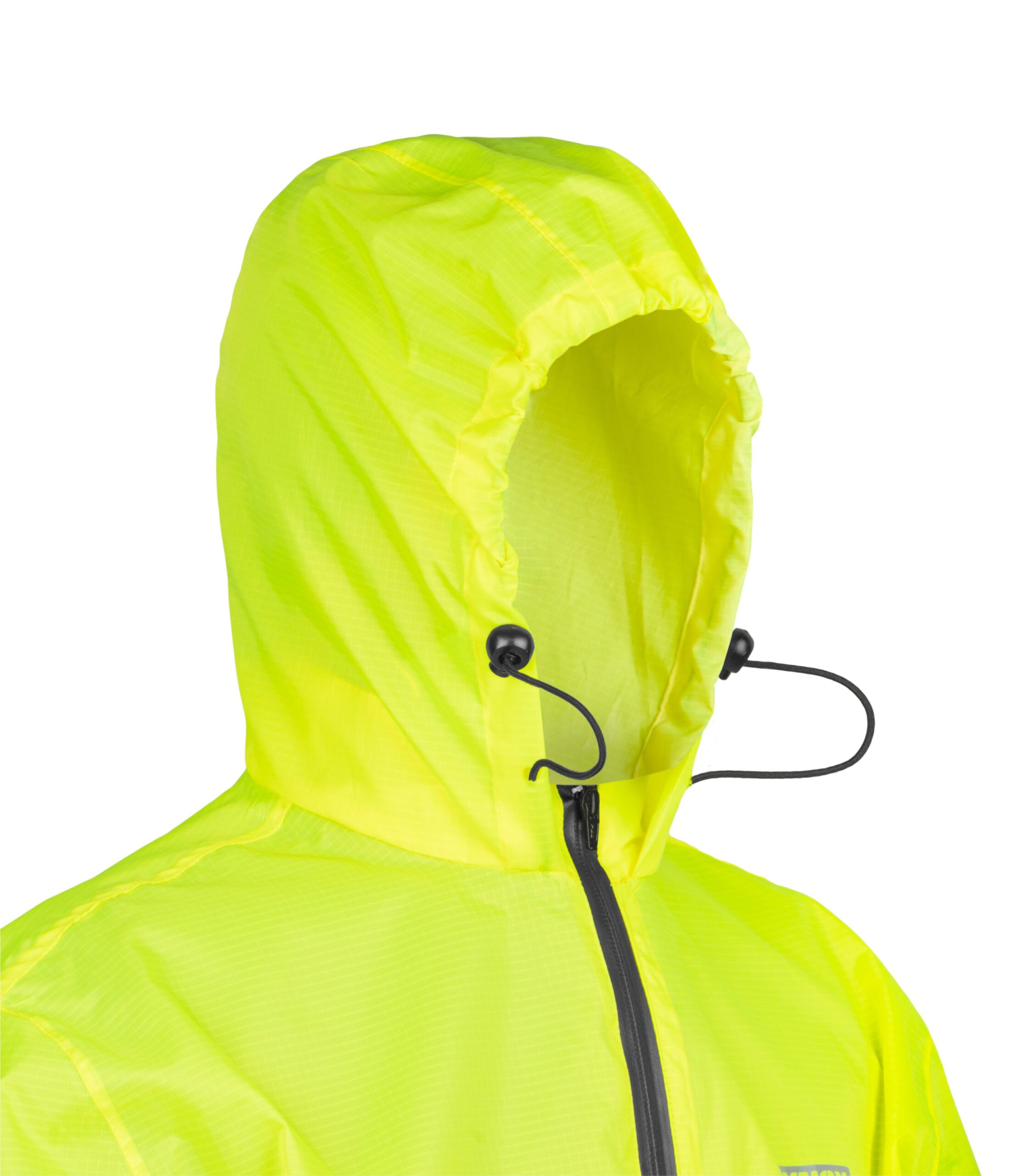 Rynox H2GO Pro 2 Rain Jacket Hi Viz Green - Image 4