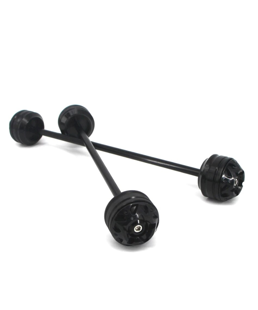 BMW ACCESSORIES INDIA FRONT & REAR AXLE SLIDER FORK WHEEL PROTECTION CRASH SPOOLS KIT FOR BMW G310GS / G310R - Image 3