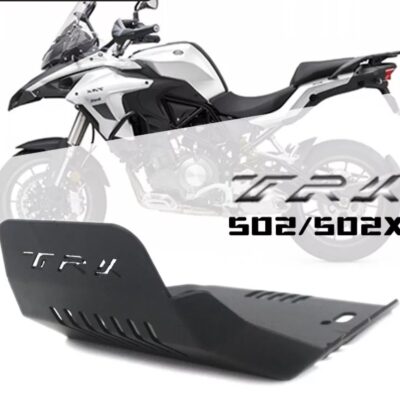 ALUMINUM CNC MOTORCYCLE ACCESSORIES ENGINE PROTECTION COVER BASH GUARD SUMP PLATE FOR BENELLI TRK 502 502X TRK502 TRK502X