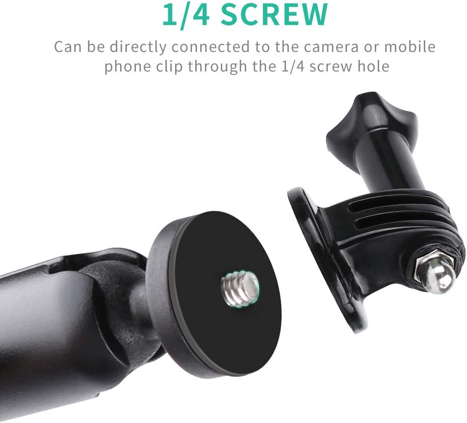 Action Camera Holder Handlebar Mount 360° - Image 3