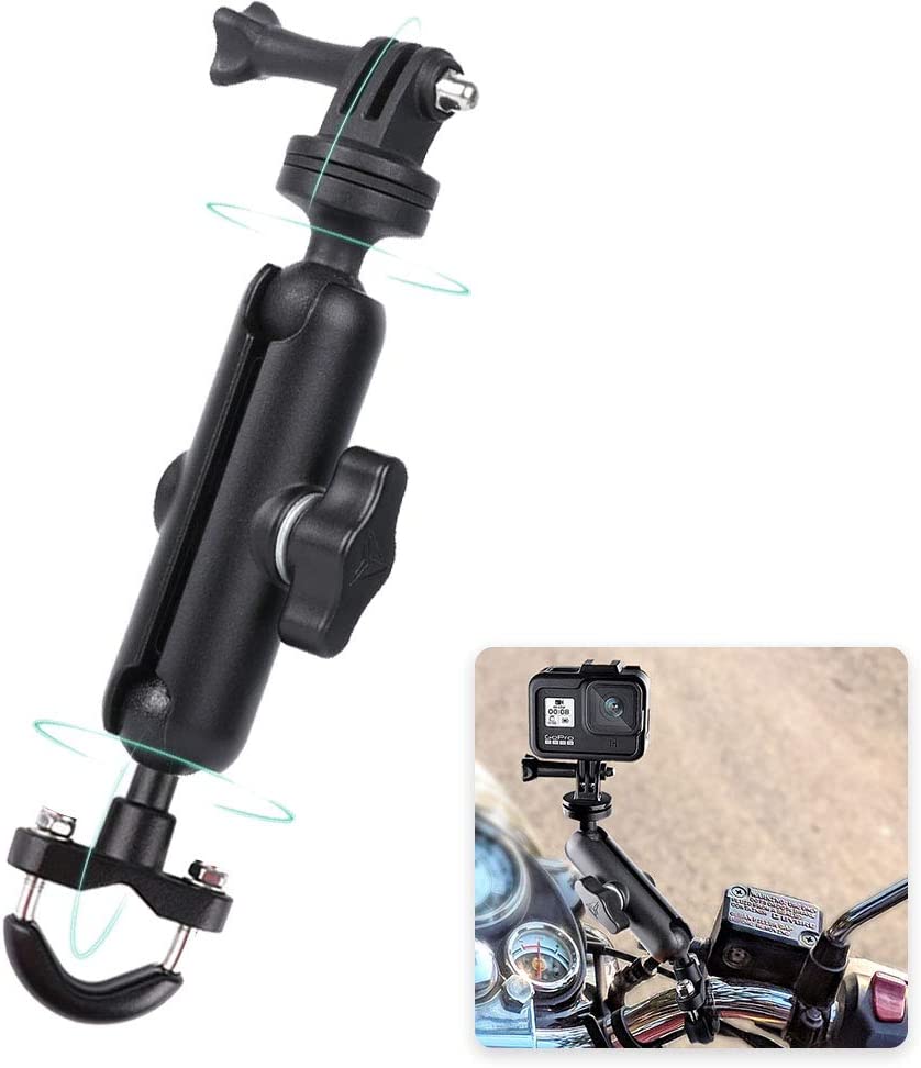 Action Camera Holder Handlebar Mount 360°