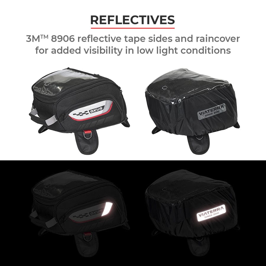 VIATERRA OXUS UNIVERSAL MOTORCYCLE TANK BAG (STRAP BASED) - Image 5