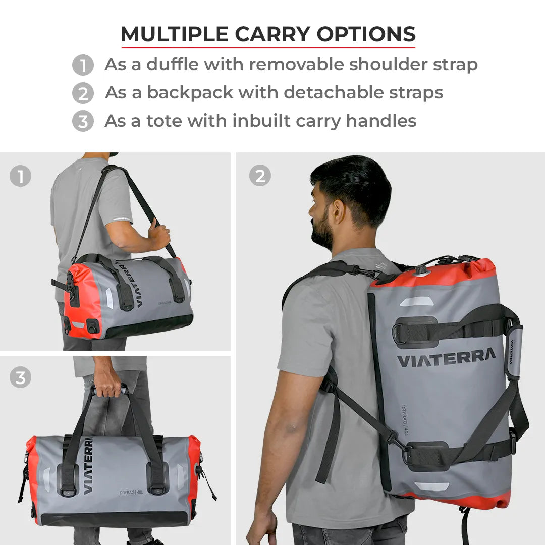 Viaterra Dry Bag 40 L Tail bag - Image 6